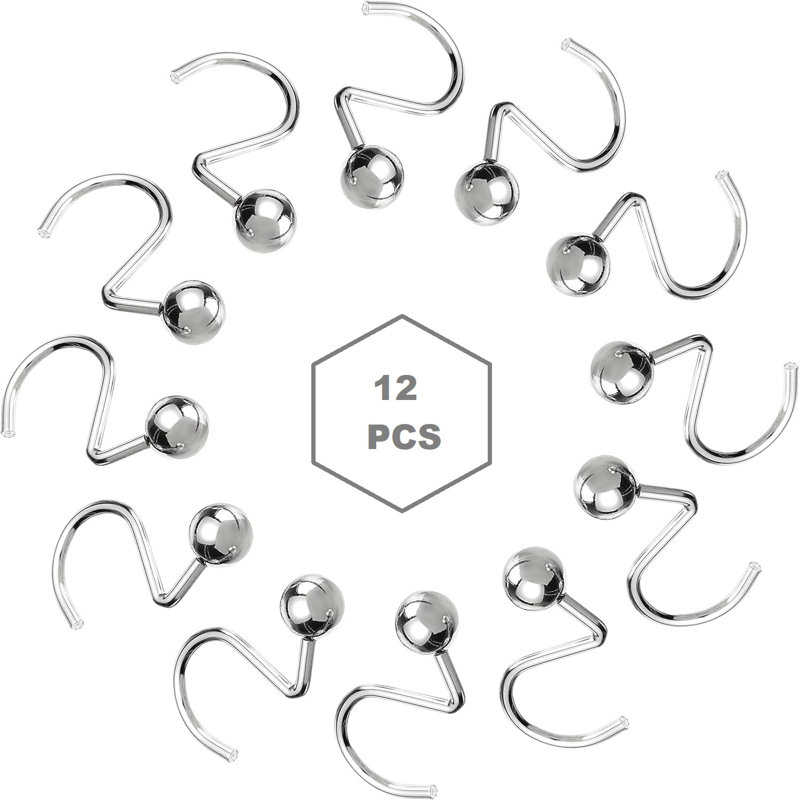METAL SHOWER HOOKS Metal Shower Accessory, Chrome