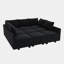 Canapé modulaire en velours Kandle-1860965787