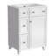 Meuble-lavabo autoportant de 24 po avec lavabo en céramique-753033254