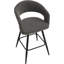 Pultneyville Upholstered Counter Stool-570183346