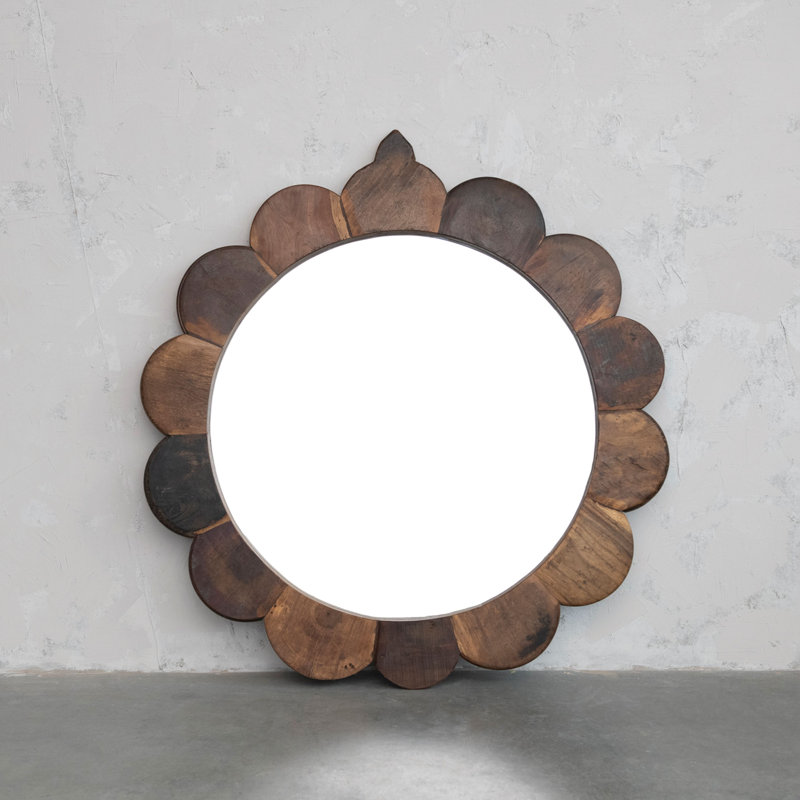 Miroir mural rond 35 pouces
