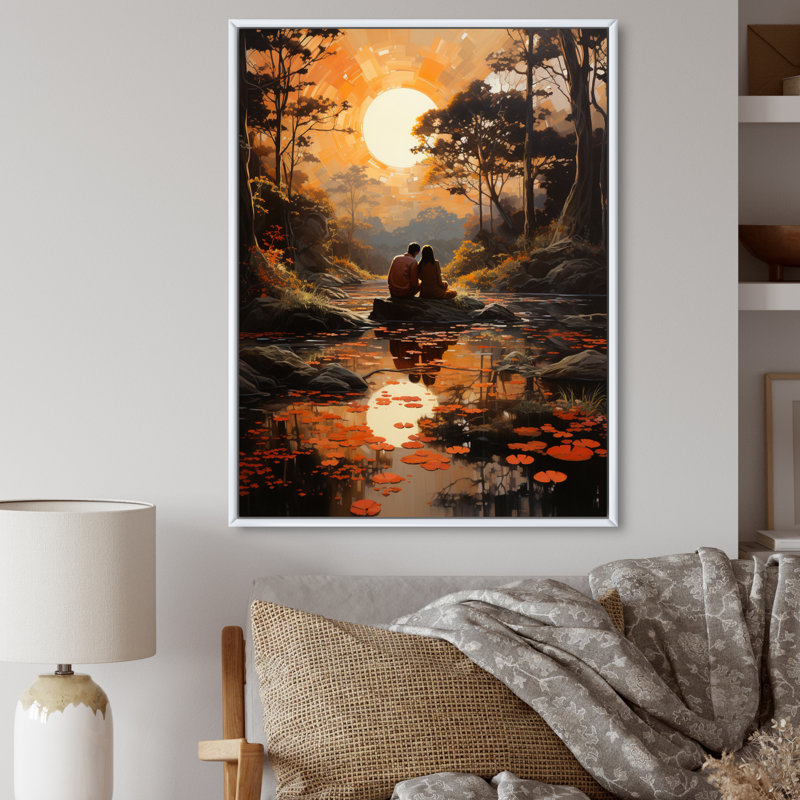 «Baufield Hinduisim Hindu Divinity This III», reproduction d'art sur toile, H 32 po x l 24 po x P 1 po, Cadre flottant blanc