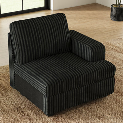 Canapé modulaire en velours côtelé Bianca