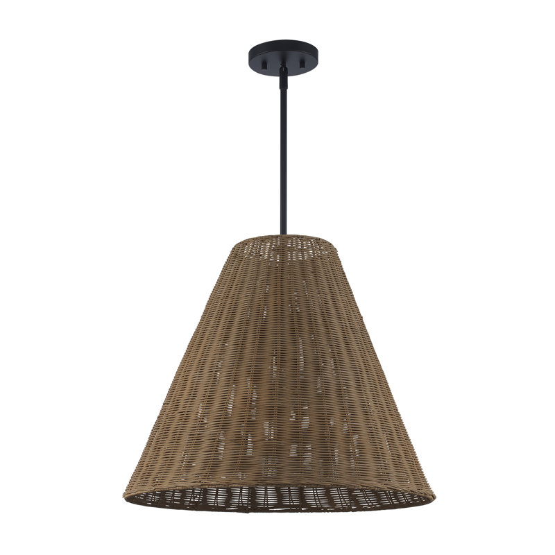 Luminaire suspendu tissé 1 lumière Pippa