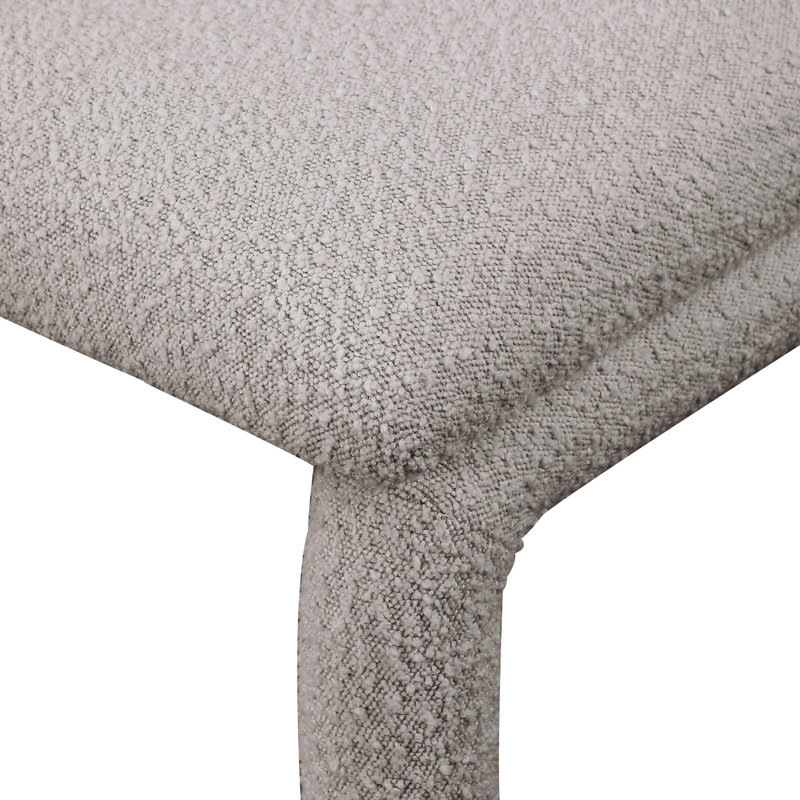 Hinano 20 de large, Tissu taupe bouclé