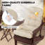 Coussin de siège / dossier Sunbrella de 4 po d'épaisseur pour chaise Adirondack-111120630-111120632