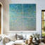 Verre bleu de mer-109154077