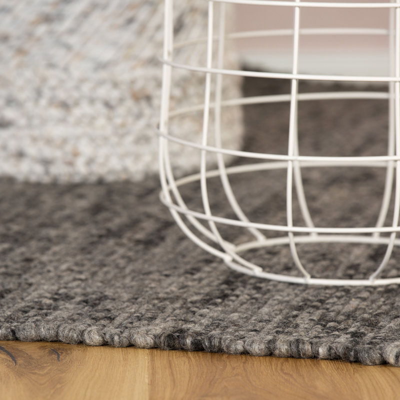 Coleharbor Solid Colour Hand Woven Area Rug, Rectangle 80 x 150cm