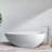 59.06'' x 29.53'' Freestanding Soaking Solid Surface Bathtub