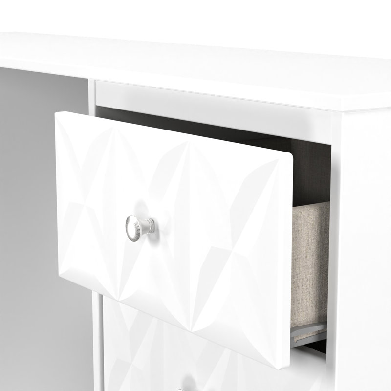 Ceinwen Dressing Table, White Matt