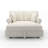 Chenille Chaise Lounge Sofa Bed With Removable Cushion-1238241492
