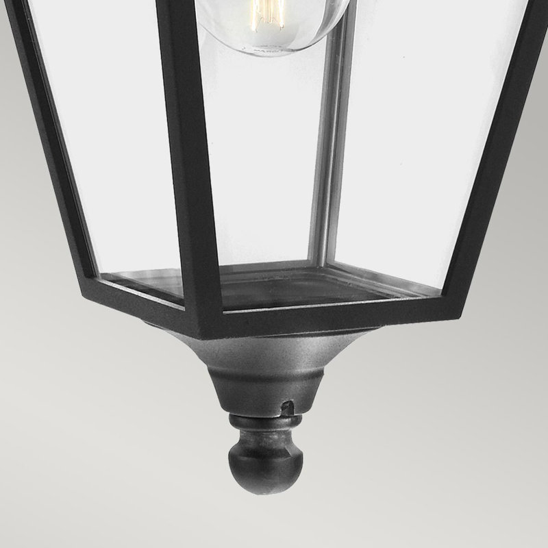 Holborne 1 - Light Black Lantern Pendant, 41" H x 29" W x 21" D