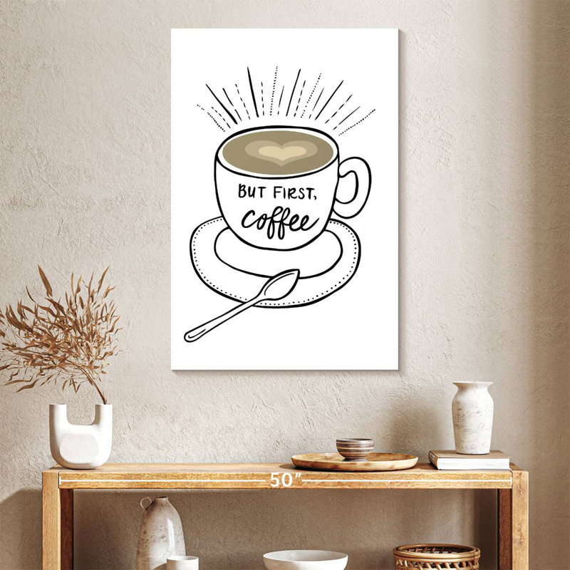 Tergel Coffee First, 30" H x 20" W