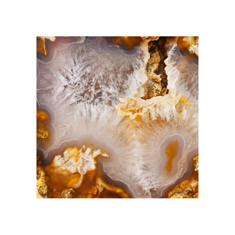 Luminous Sphereoid I Print by Zoey Riley, 18" H x 18" W x 1.5" D, Glass Coat