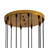 Flitwick 10 - Light Dimmable Tiered Chandelier
