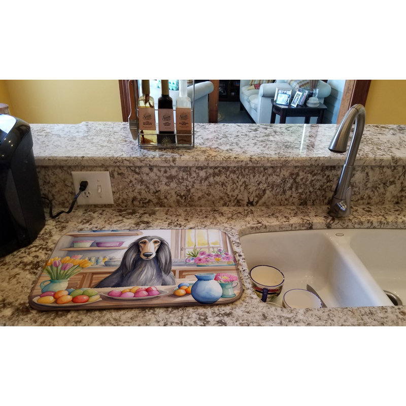 Tapis de séchage décoratif