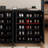Black Manufactured wood Shoe Storage