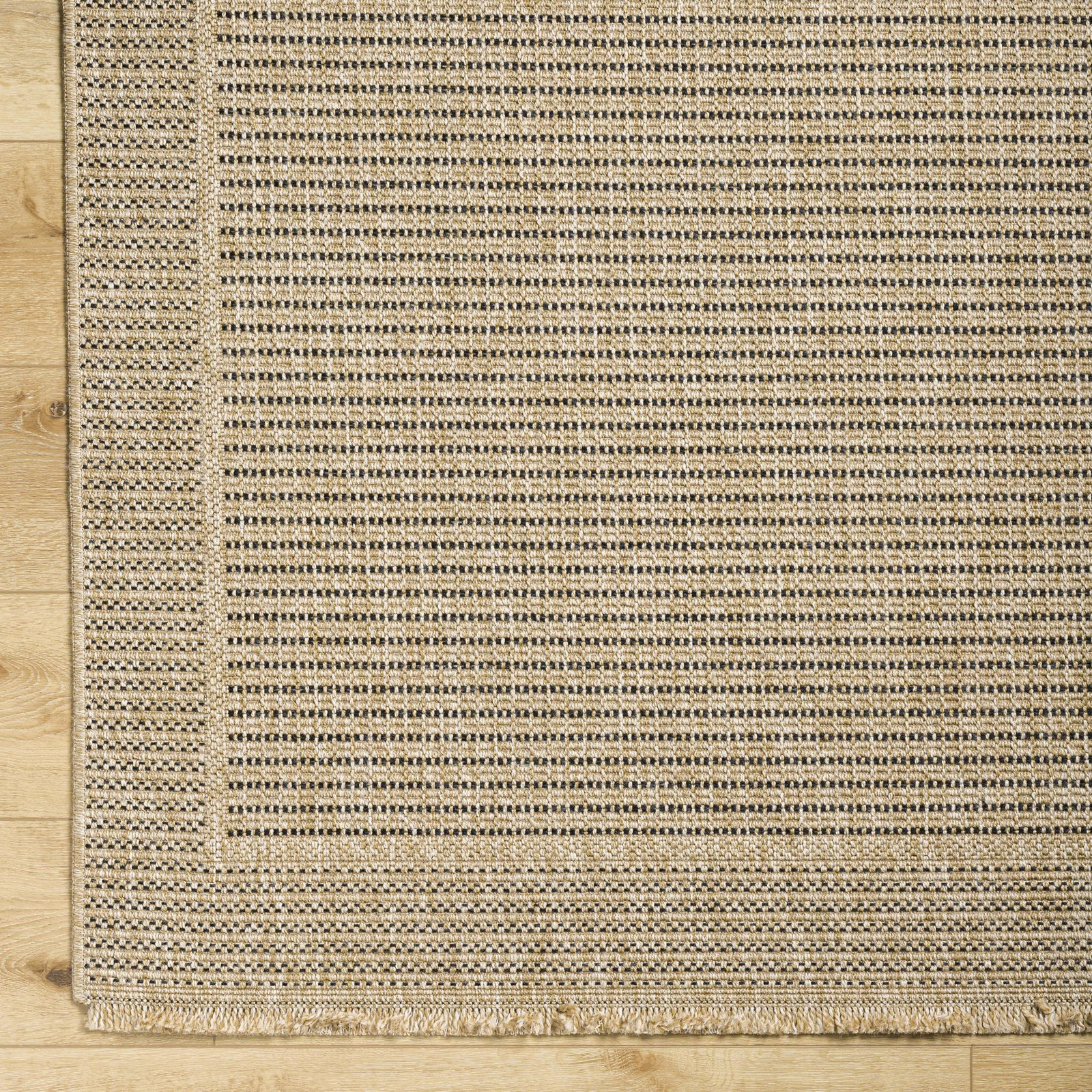 Abbie Striped Outdoor Rug, Runner 2'7" x 7'3"