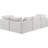 Itala Velvet L-Shaped Sectional Reversible-94482402