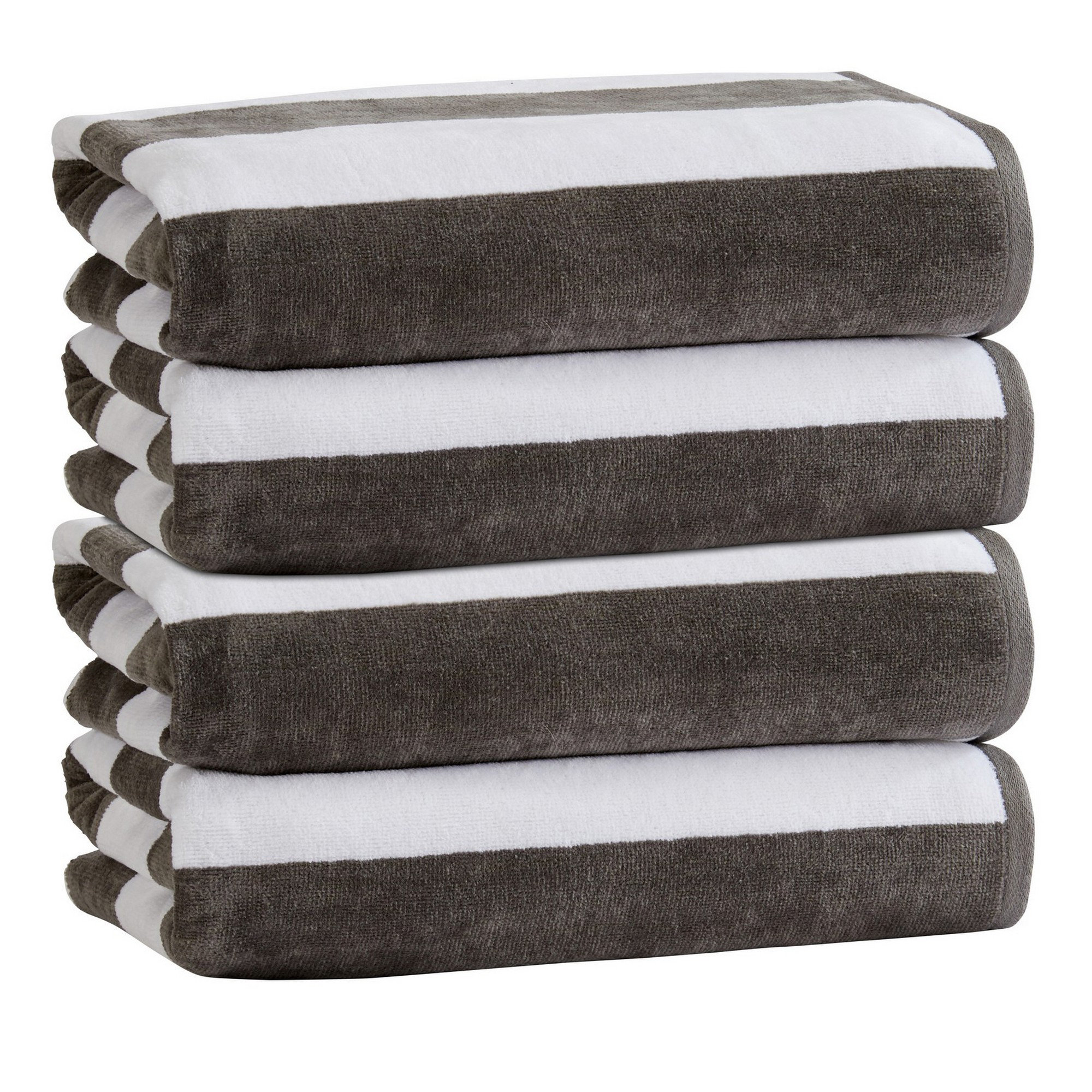 100% Cotton Beach Towel | Set of 4
