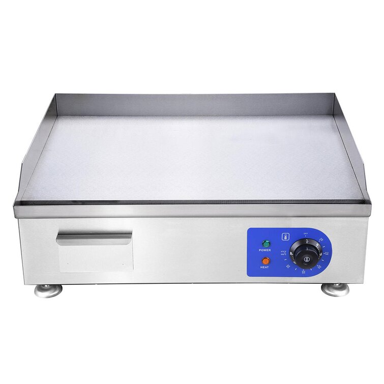 2500W 24 W x 19'' D Indoor/Outdoor Use Countertop Electric Grill