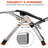 Zero Gravity Chair, Adjustable Reclining Lounge Chair with Removable Cushion, Headrest, Cup Holder for Indoor Outdoor, Supports Over 440lbs-73018184