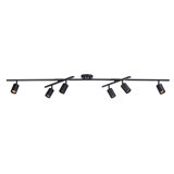 64.25'' 6 -Light Fixed Track Track Kit with Dimmable and Adjustable Head