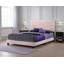 Lit double en velours rose Valletta-179941524-179941529