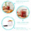 Argon Tableware Glass Jam Jars with Lids-119686912-119686917