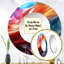 Ryliee Rainbow Abstract réfractions - miroir mural arc-en-ciel, miroir décoratif rond traditionnel, impression d'art en métal-1096630744