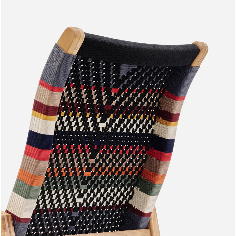 Amador Rocking Chair In San Geronimo Pattern, San Geronimo Pattern, Natural