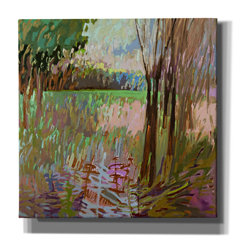 Sur toile, H 12 po x l 12 po x P 0,75 po