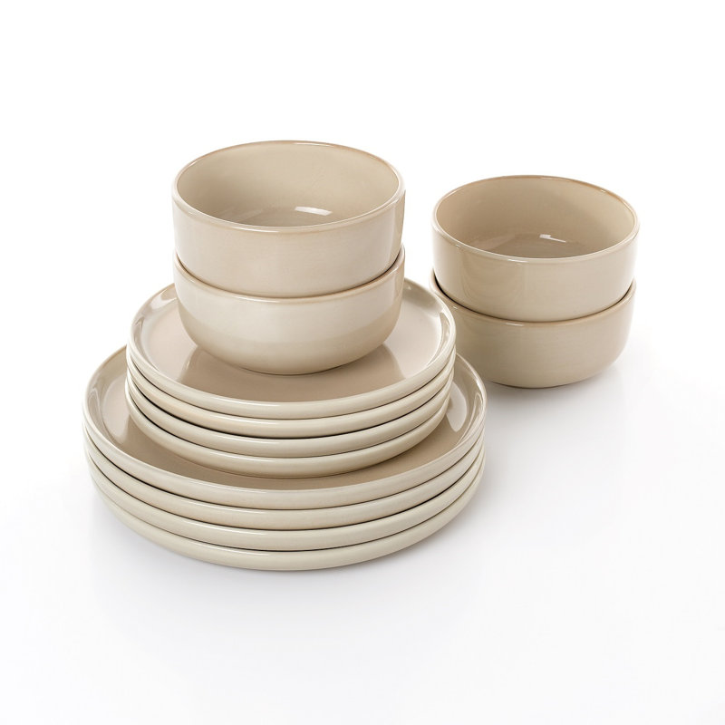 Stoneware Dinnerware - Service for 4