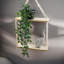 Garling 2 Tier Wooden Hanging Shelves With Rope Home Living Room Decor