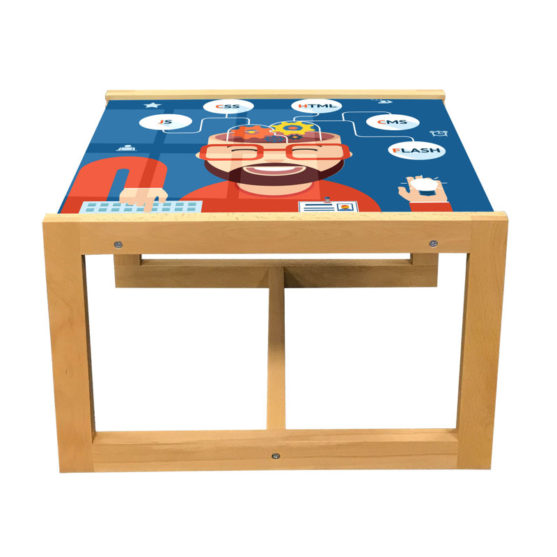 Ionut Sled Coffee Table, 62cm H x 46cm W x 40cm D