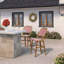 Tabouret de bar avec coussin-93351783-93351784