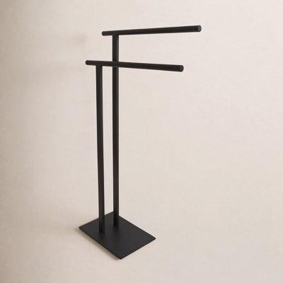 Kingston Brass Edenscape Freestanding Dual Towel Rack