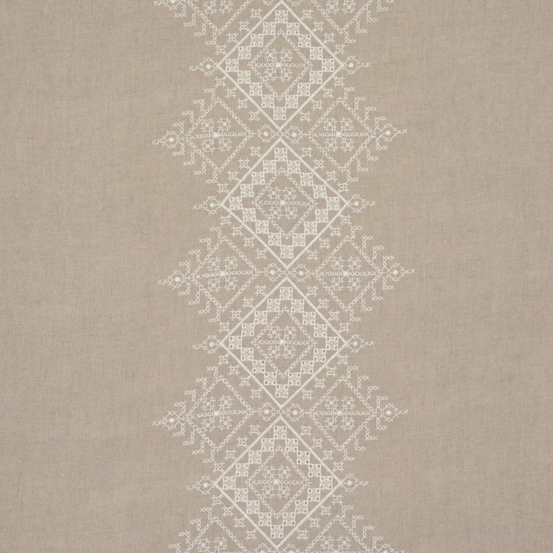 Birgitta Sheer Fabric, White