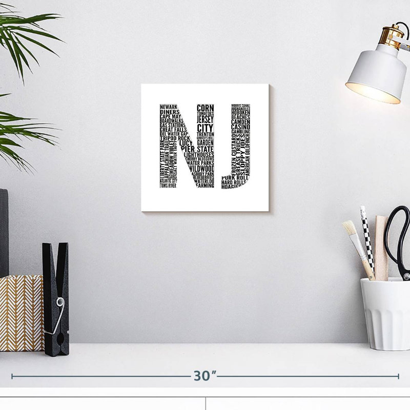 Nicci NJ Type, 10" H x 10" W