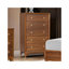 Commode haute en bois à queue d'aronde anglaise 1 pièce