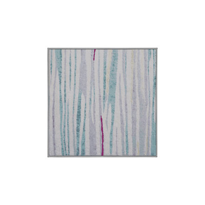 Tapis gris lavable à la machine