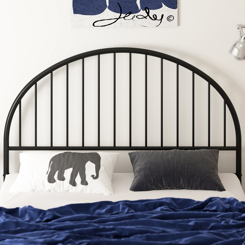 Steel Metal Slat Headboard, Queen