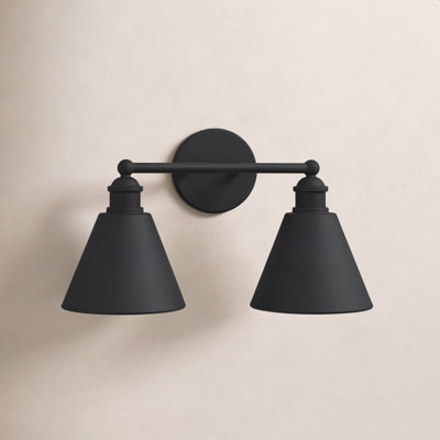 Kera 2 Light Dimmable Vanity Light