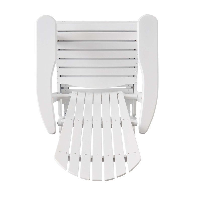 Chaise Adirondack inclinable Malibu, Blanc