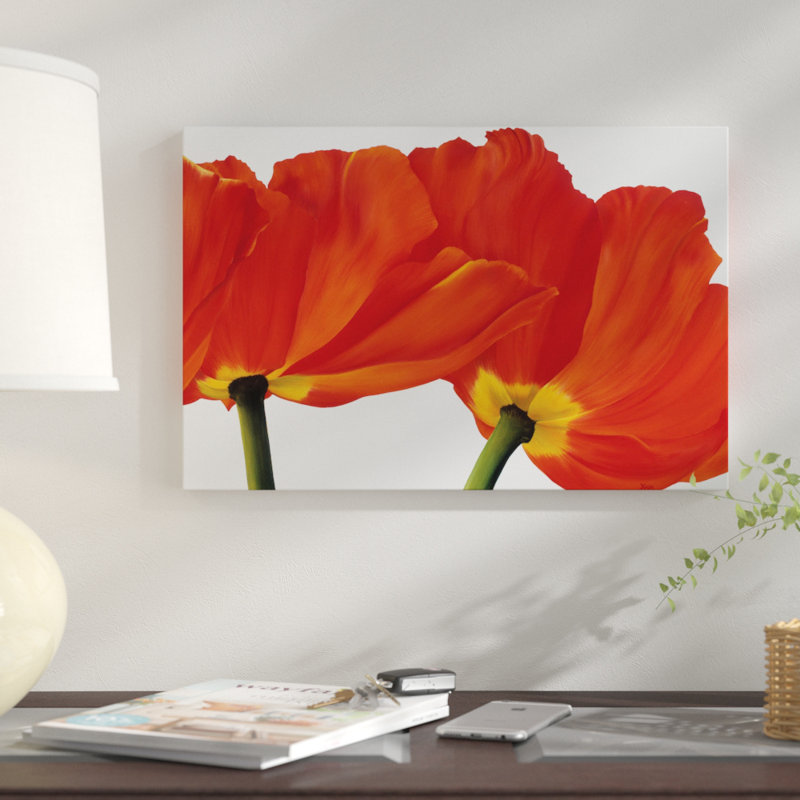 « spring danse », reproduction d’impression sur toile, H 12 po x l 18 po x P 1,5 po, Toile tendue