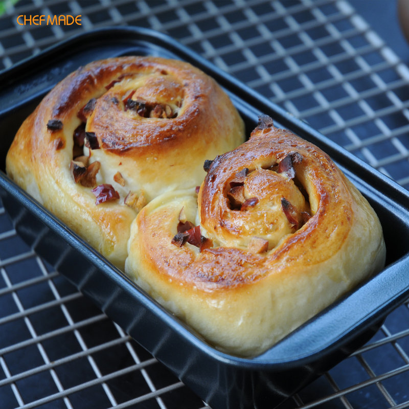 CHEFMADE 8.5 Inch Loaf Pan, 2.1" H x 7.3" W x 3.8" D