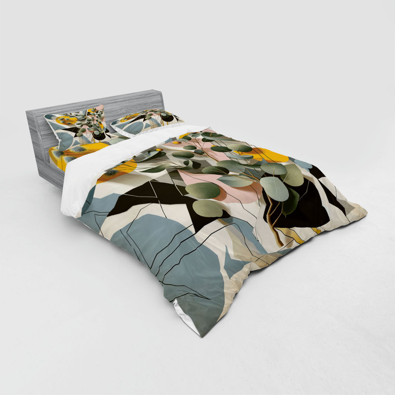 Polyester Duvet Cover, California King Duvet Cover + 3 Additional Pieces
