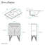 Meuble-lavabo de 24 po Annécy-103794407