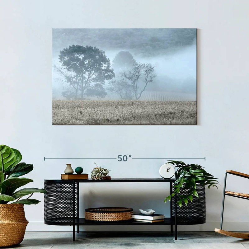 Alvord Blue Misty Morning, H 30 po x l 45 po