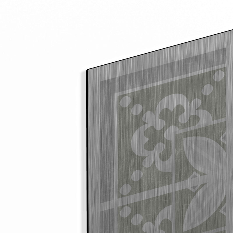 «Farmhouse Square III» par Heidi Kuntz, H 24 po x l 24 po
